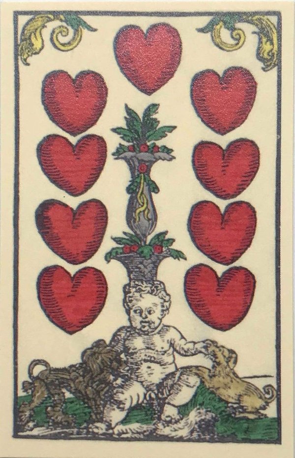 Deutsche Spielkarten (Flötner) 1545 (Replik)