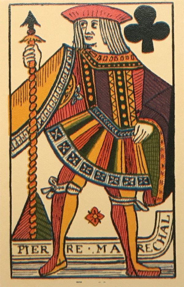 franz. Spielkarten (Marechal) 1567 (Replik)