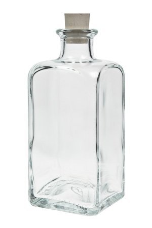 Bottle 250 ml angular-shaped