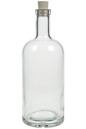 Flasche 1000 ml rund classic