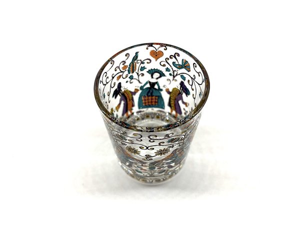 Schnaps-/Likörglas im Barockstil (Einzelstück)