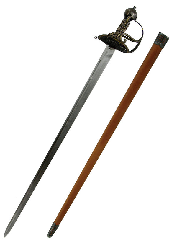 Oliver Cromwell Schwert mit Scheide, 17.Jh. (Replik)