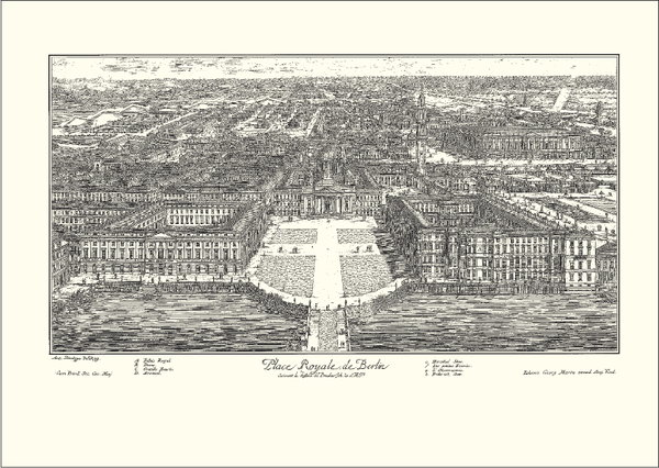 Place Royal de Berlin, 1702